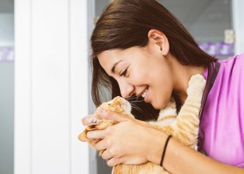 Why does my cat lick my face?